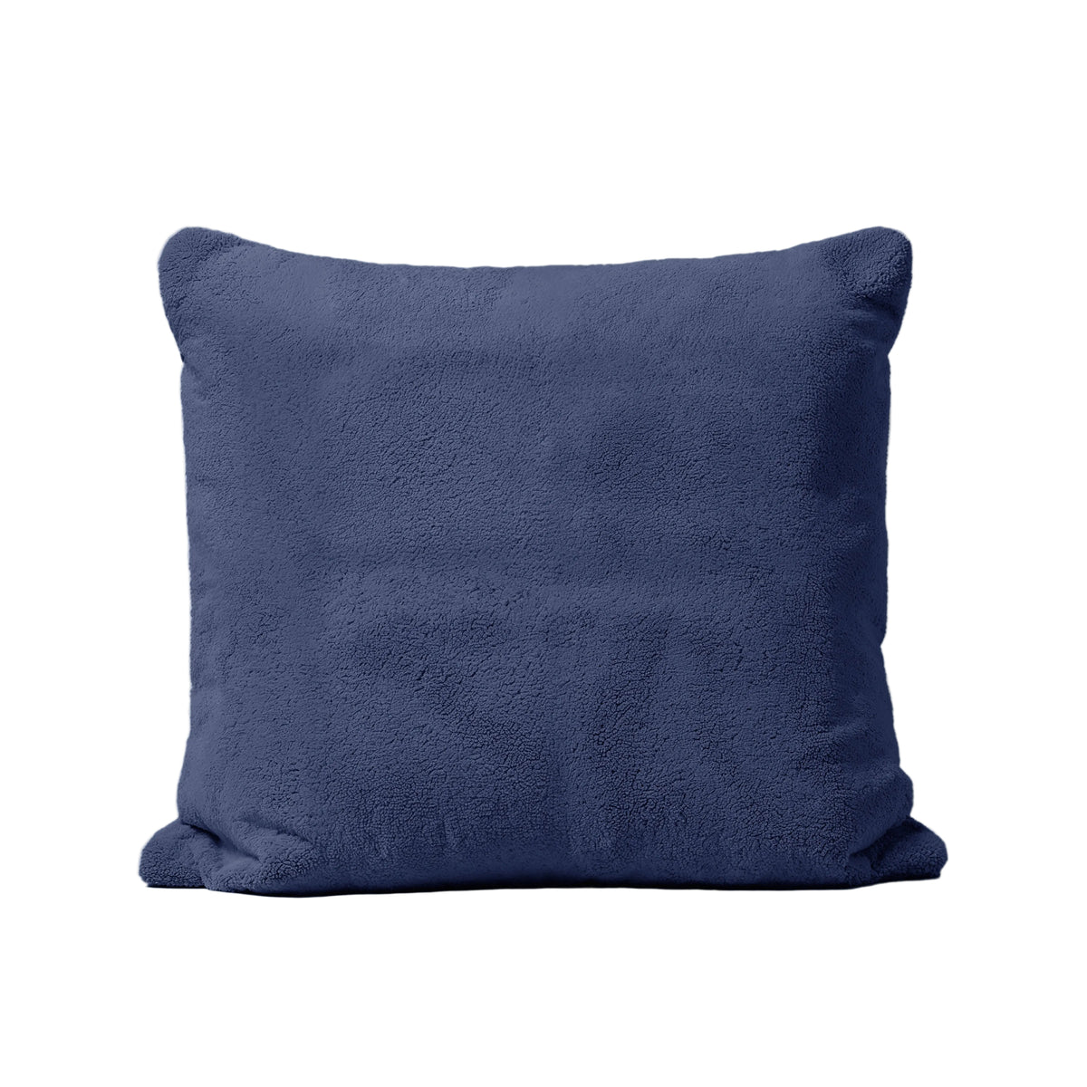 Zelesta Teddy-Kissenbezug-Set, 2 Stück – Marineblau