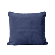 Zelesta Teddy-Kissenbezug-Set, 2 Stück – Marineblau