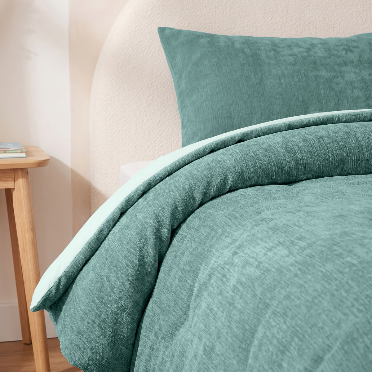 Zelesta Special Kids Chenille Couette - Vert Marin