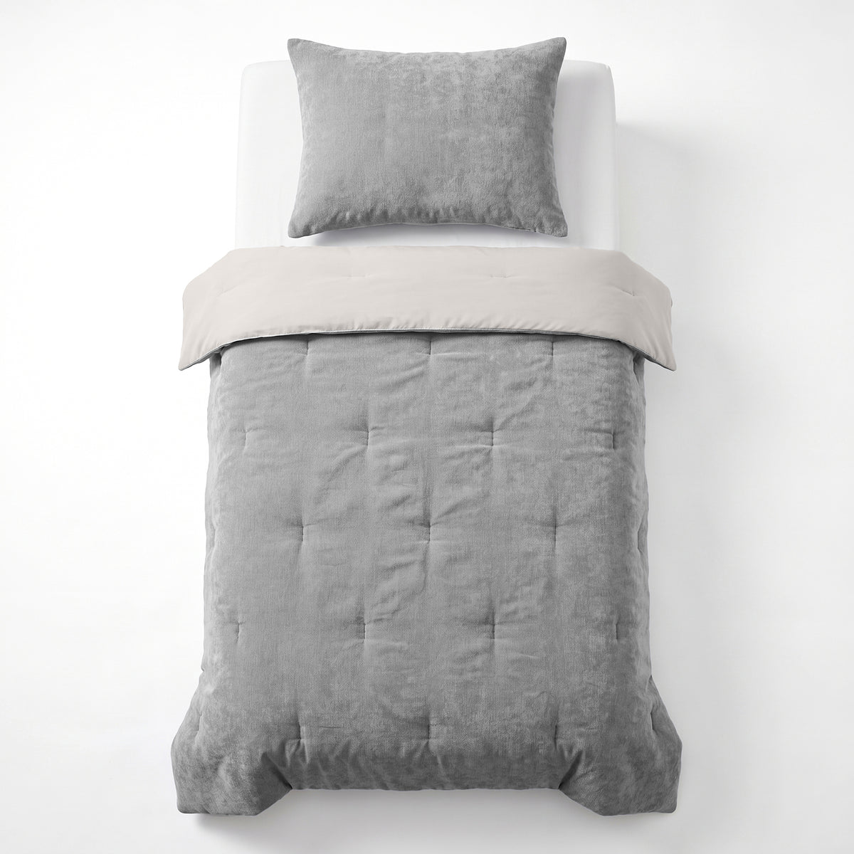 Zelesta Special Kids Chenille Bettdecke – Dunkelgrau