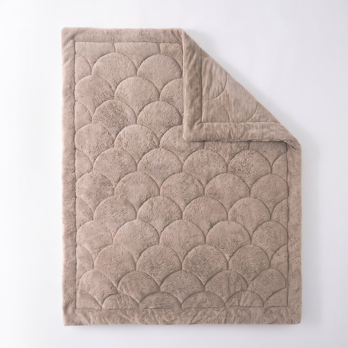 Zelesta Special Teddy Chenille Bettdecke – Altrosa