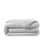 Zelesta Special Teddy Chenille Bettdecke – Grau