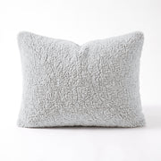 Zelesta Special Teddy Chenille Kissenbezüge Set Von 2 – Grau