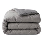Zelesta Special Waffle Percal Duvet - Anthracite Mix