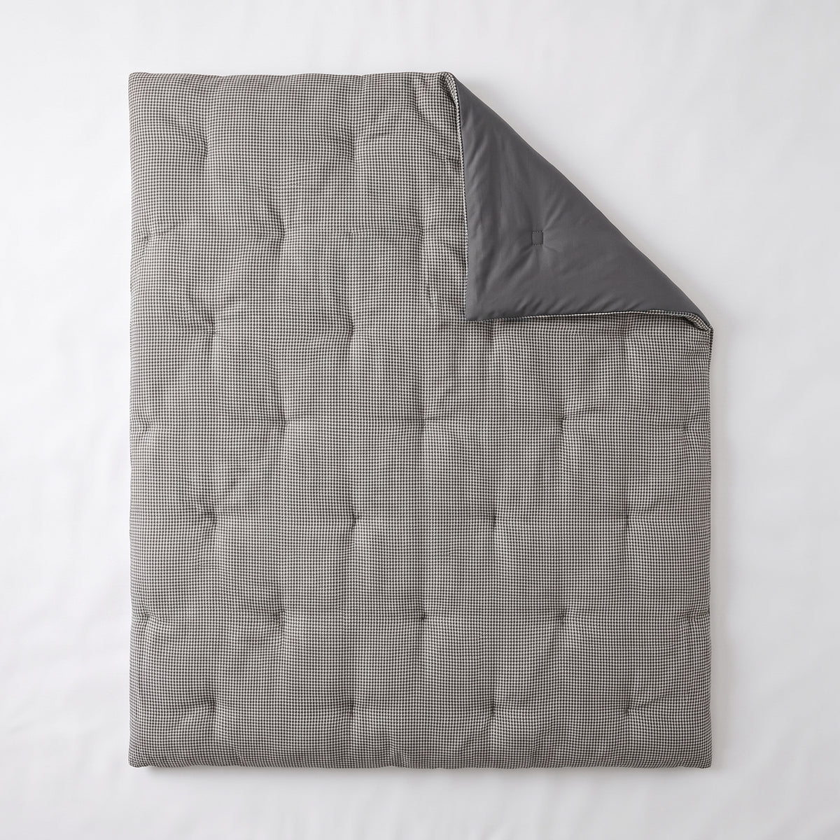 Zelesta Special Waffle Percal Duvet - Anthracite Mix
