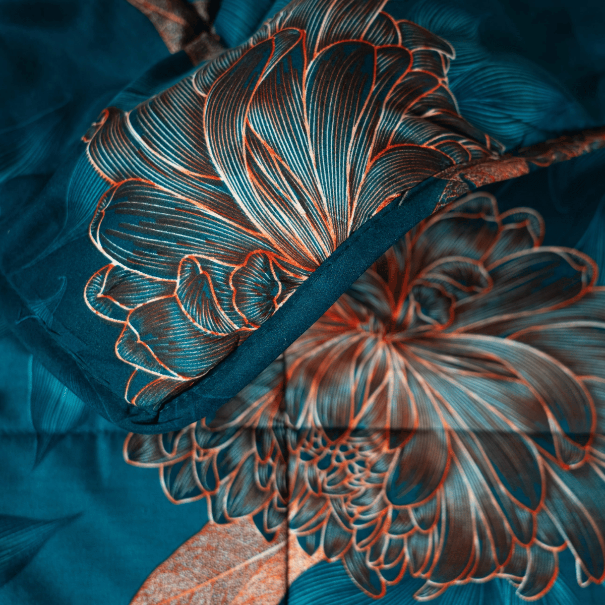 Couette Zelesta Comfort Design - Fleurs Royales