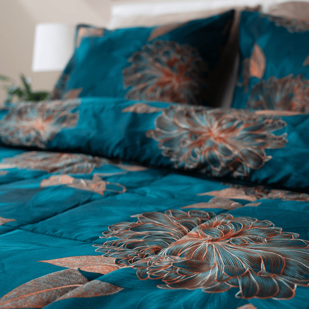 Couette d'été Zelesta Comfort Design - Fleurs Royales