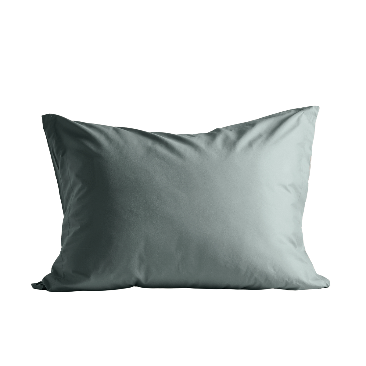 Zelesta Deluxe Uni Satin Coton Taie d'Oreiller Set de 2 - Vert