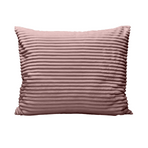 Ensemble de 2 taies d'oreiller Zelesta Special Teddy Groove - Vieux rose