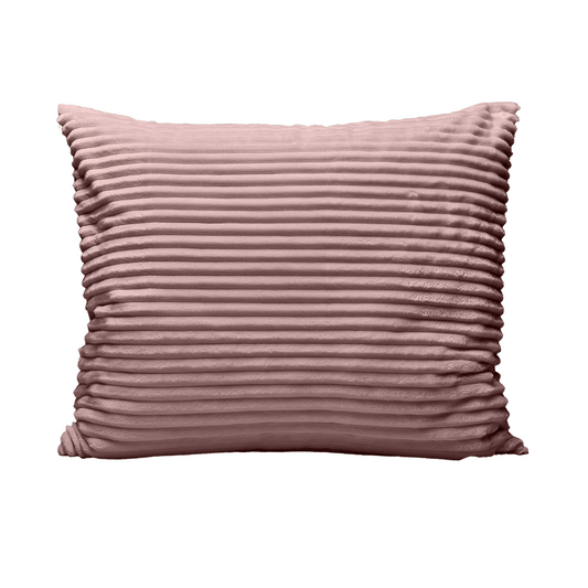 Ensemble de 2 taies d'oreiller Zelesta Special Teddy Groove - Vieux rose