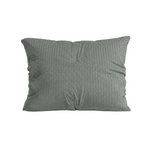 Zelesta Comfort Structure Seersucker Kissenbezug-Set, 2 Stück – Grün