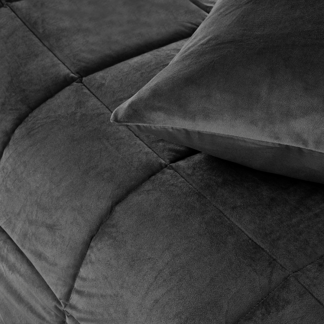 Couette Zelesta Special Velvet - Anthracite