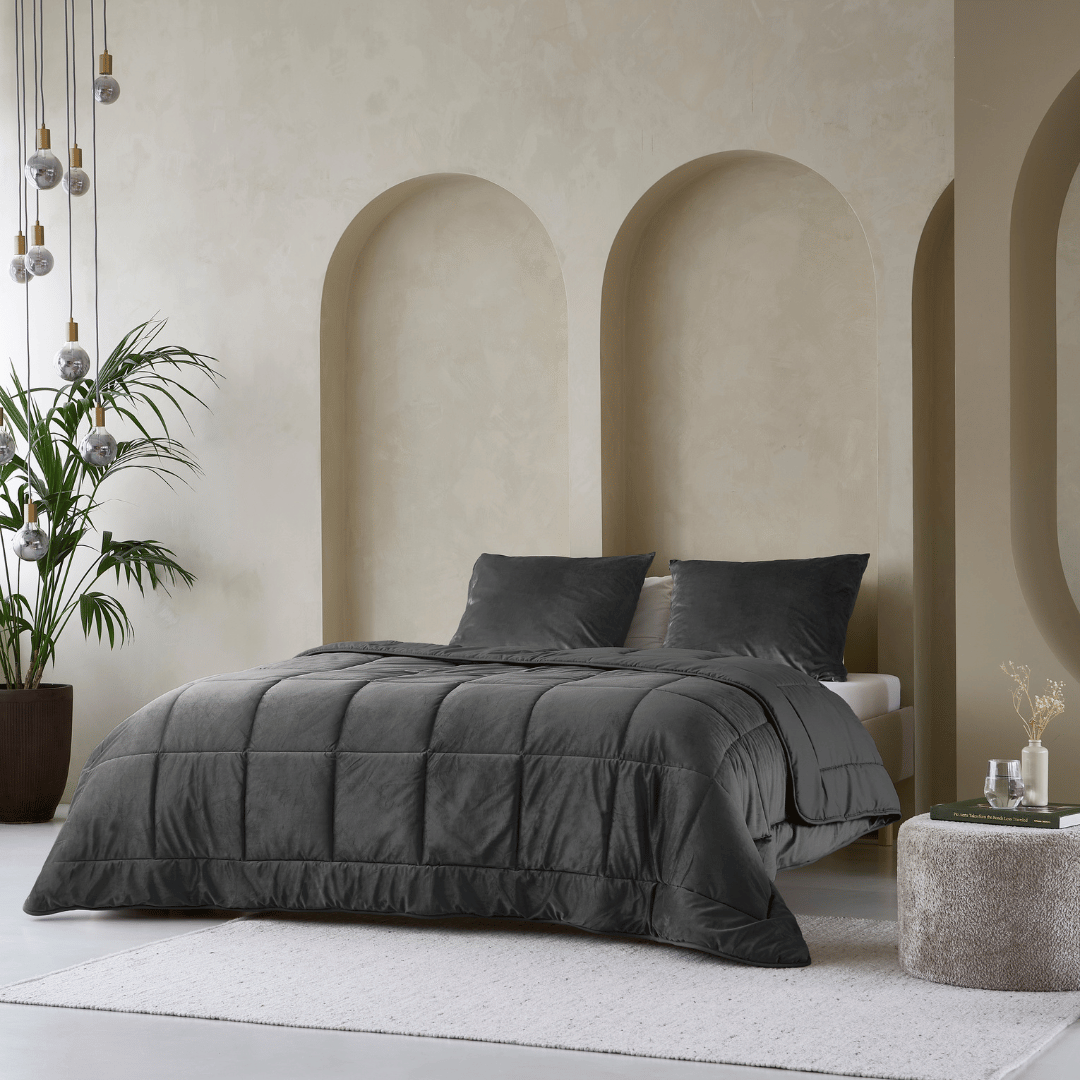 Couette Zelesta Special Velvet - Anthracite