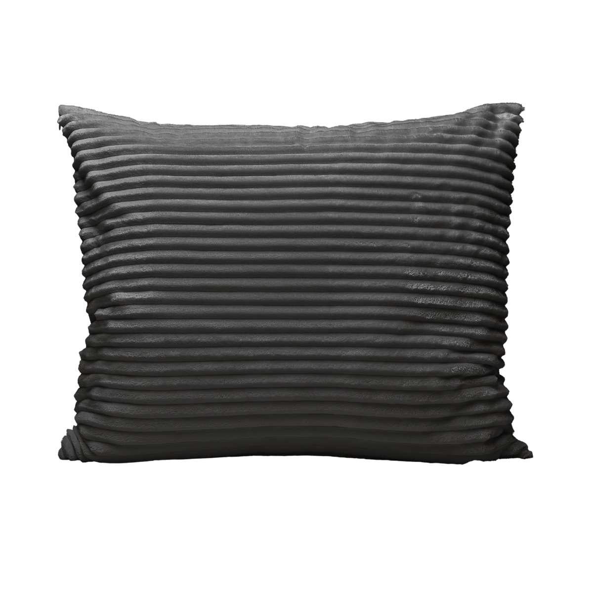 Housse d'oreiller Zelesta Special Teddy Groove Lot de 2 - Anthracite