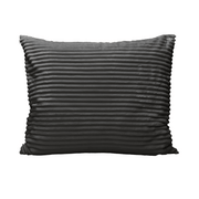Housse d'oreiller Zelesta Special Teddy Groove Lot de 2 - Anthracite