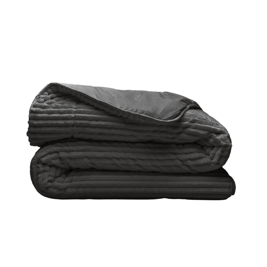 Couette Zelesta Special Teddy Groove - Anthracite
