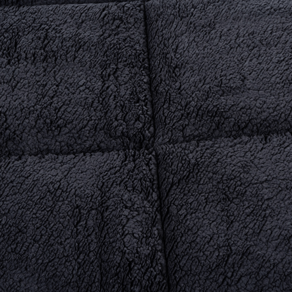 Couette spéciale Zelesta Teddy - Anthracite