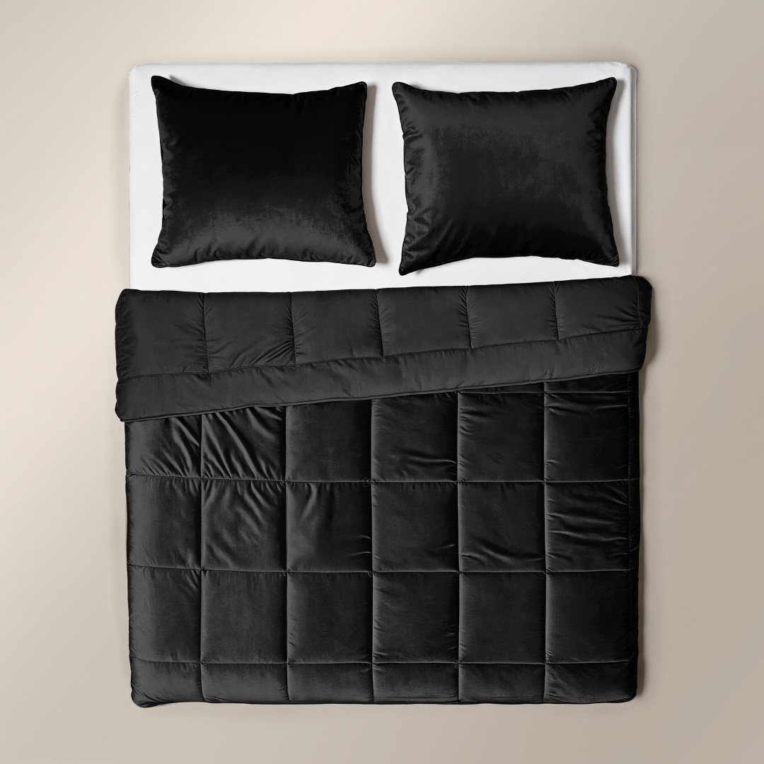 Zelesta Special Velvet Duvet - Noir