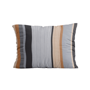 Ensemble de 2 taies d'oreiller Zelesta Comfort Design - Rayures bleues
