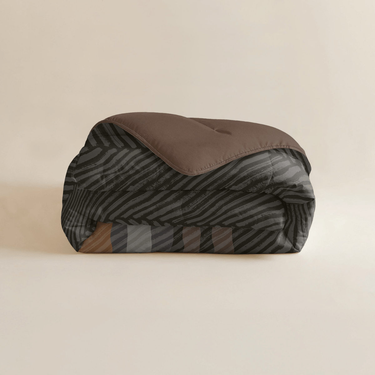 Zelesta Comfort Design Duvet - Brown Stripes image