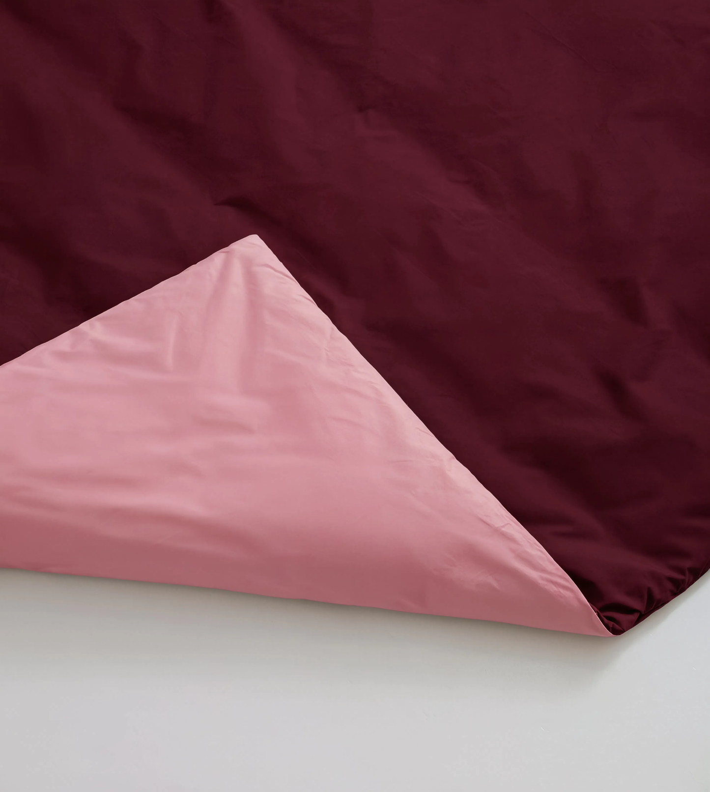 Couette Zelesta Comfort Duo Sans Coutures - Rose Ancien & Rouge Bordeaux