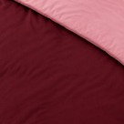 Old Pink and Burgundy Red