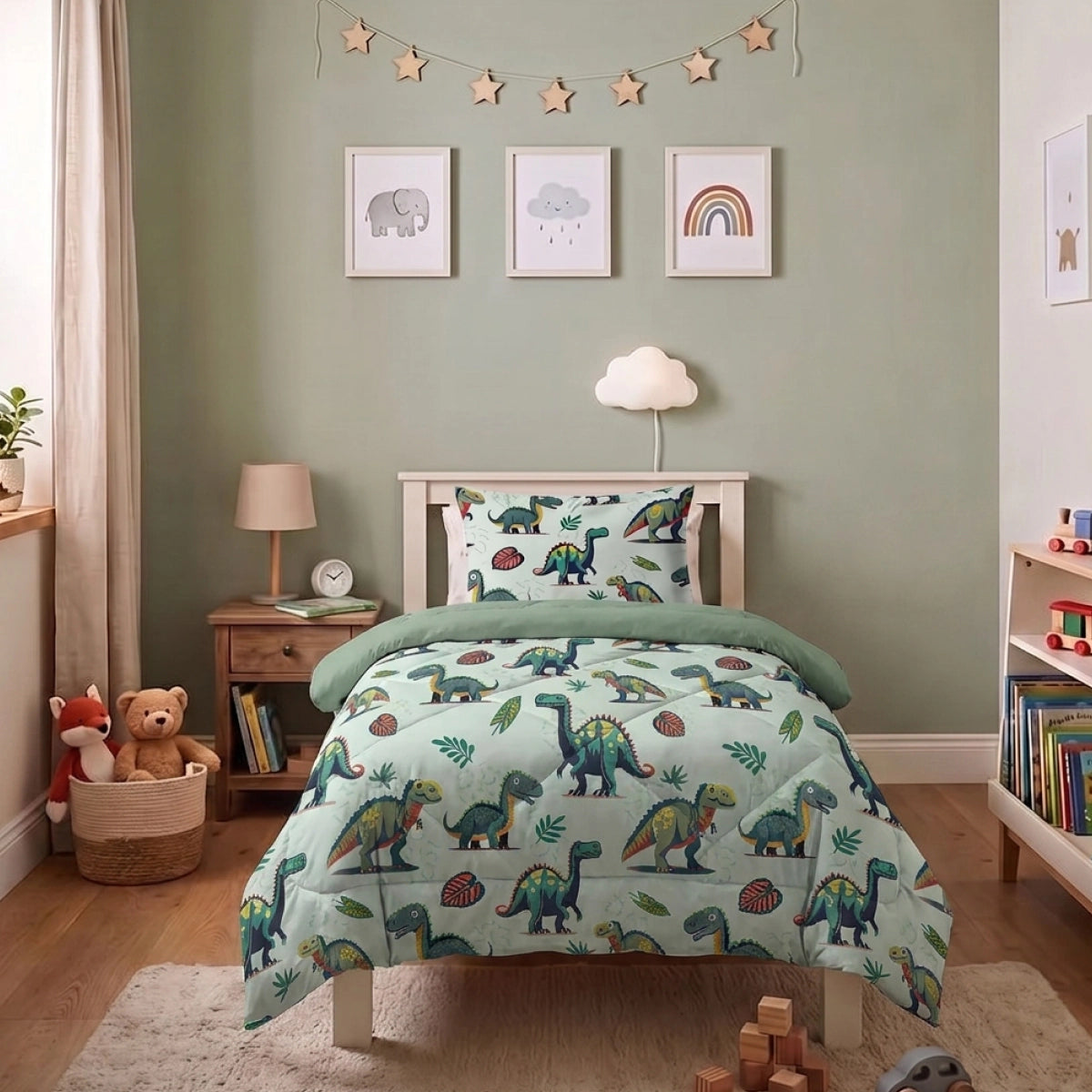 Zelesta Comfort Kinderbettdecke - Dino