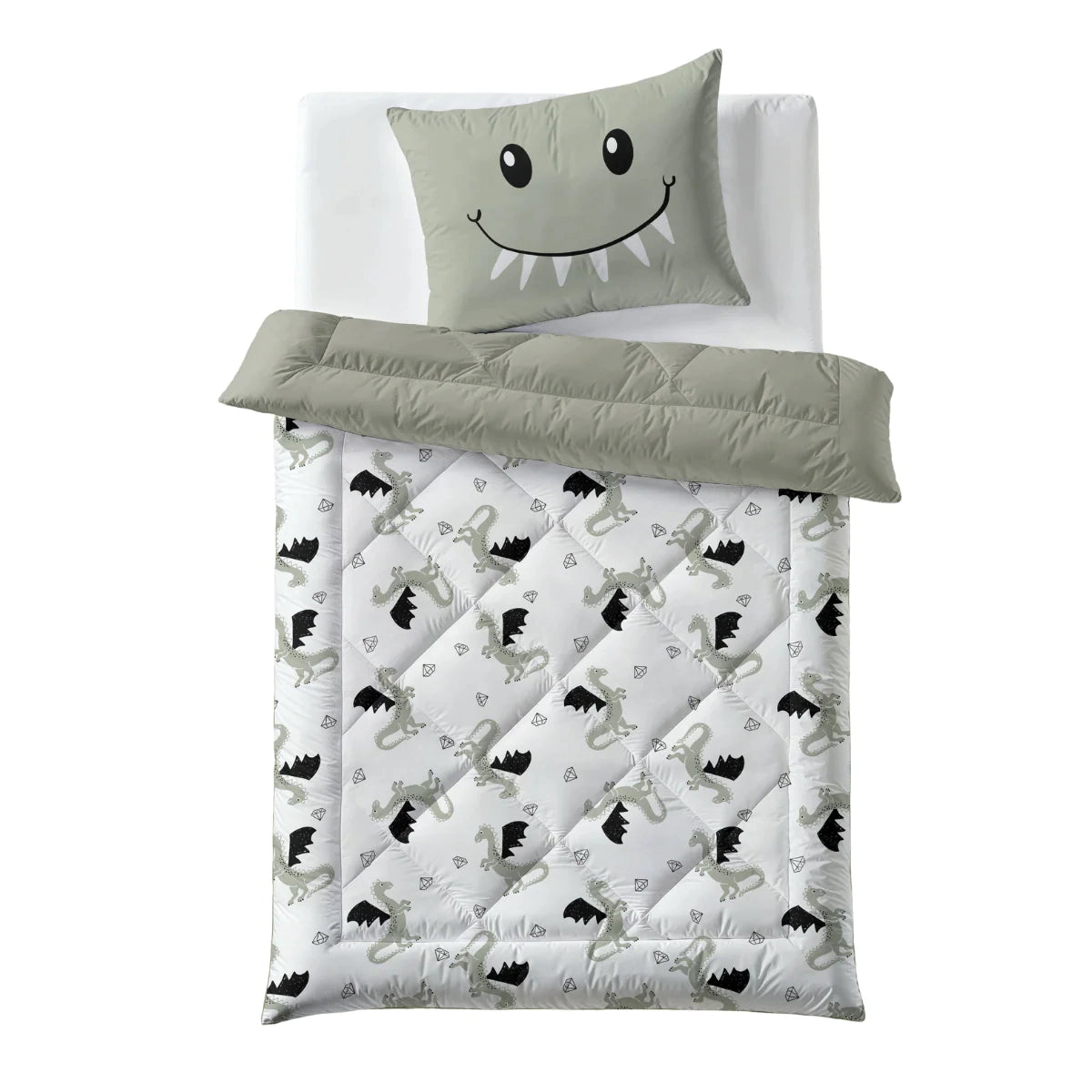 Zelesta Comfort Kids Bettdecke - Lächelnder Drache