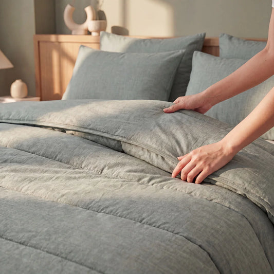 Zelesta Comfort Structure Couette d'Été - Vert