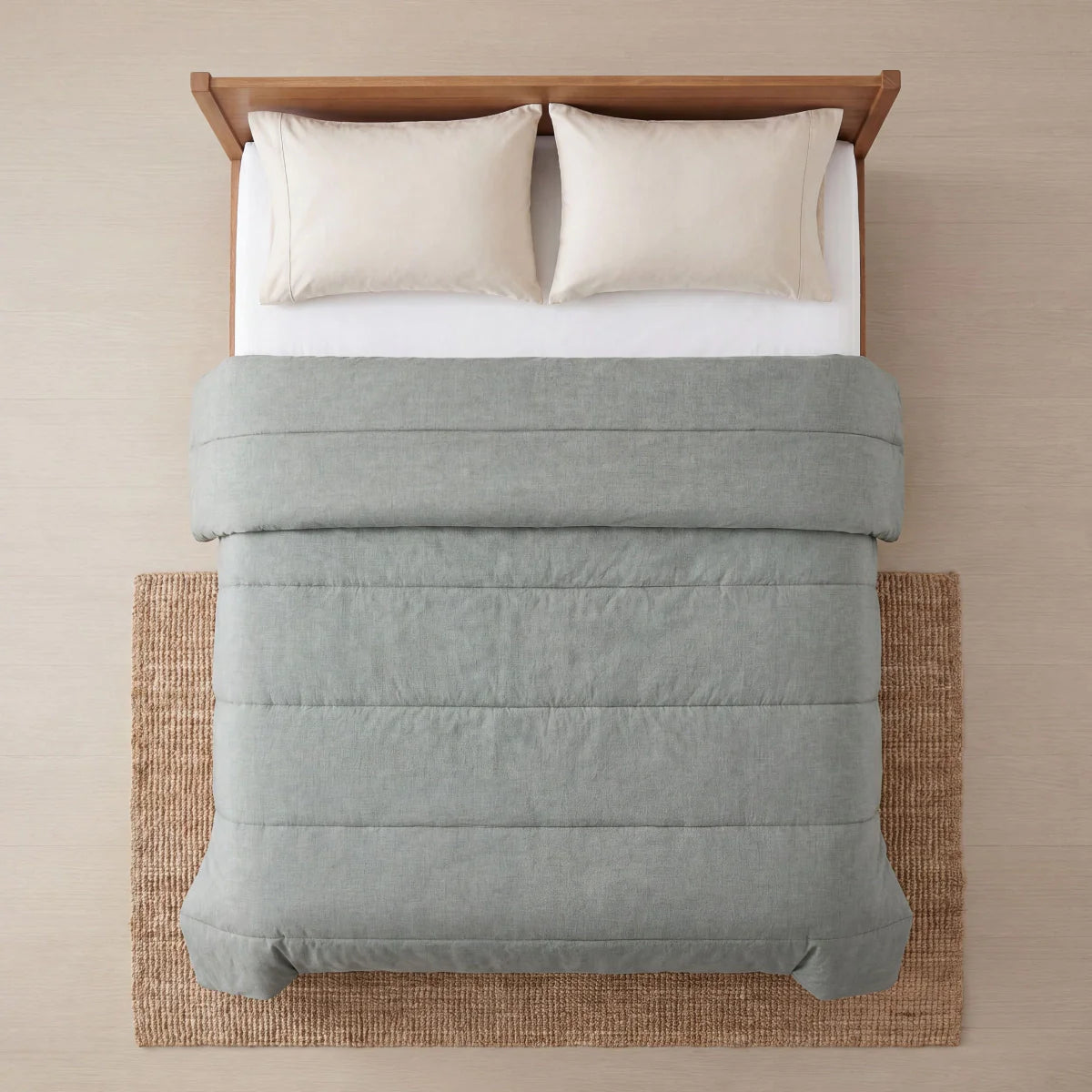 Zelesta Comfort Structure Couette d'Été - Vert