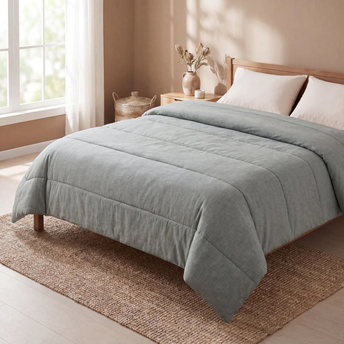 Zelesta Comfort Structure Couette d'Été - Vert