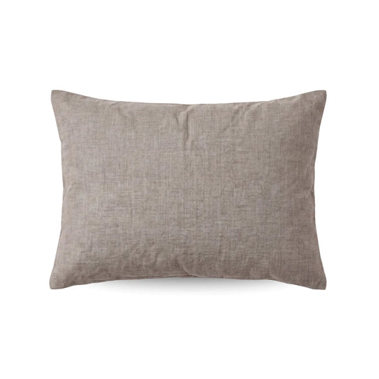 Zelesta Comfort Structure Taie d'Oreiller Set de 2 - Anthracite