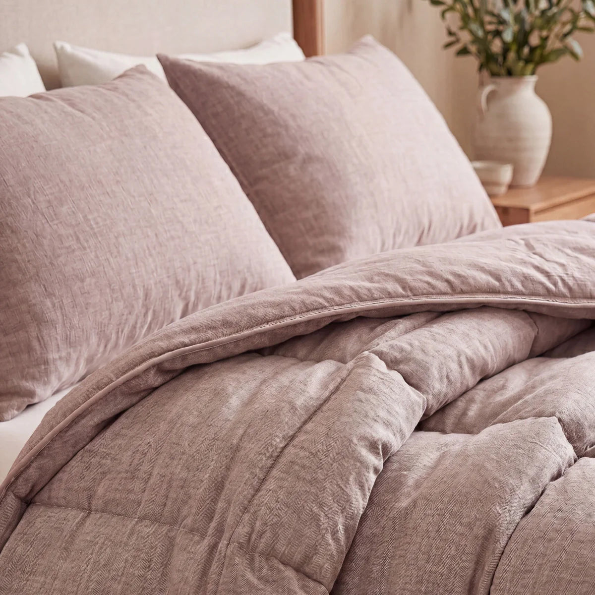 Zelesta Comfort Structure Couette d'Été - Taupe