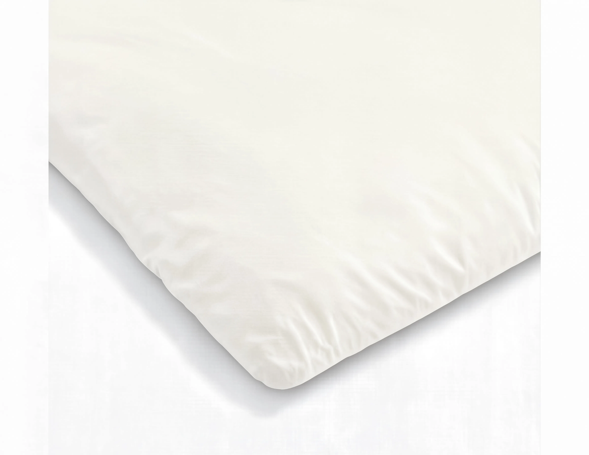 Zelesta Pure Uni Nahtlose Bettdecke aus Baumwolle - Cloud Dancer