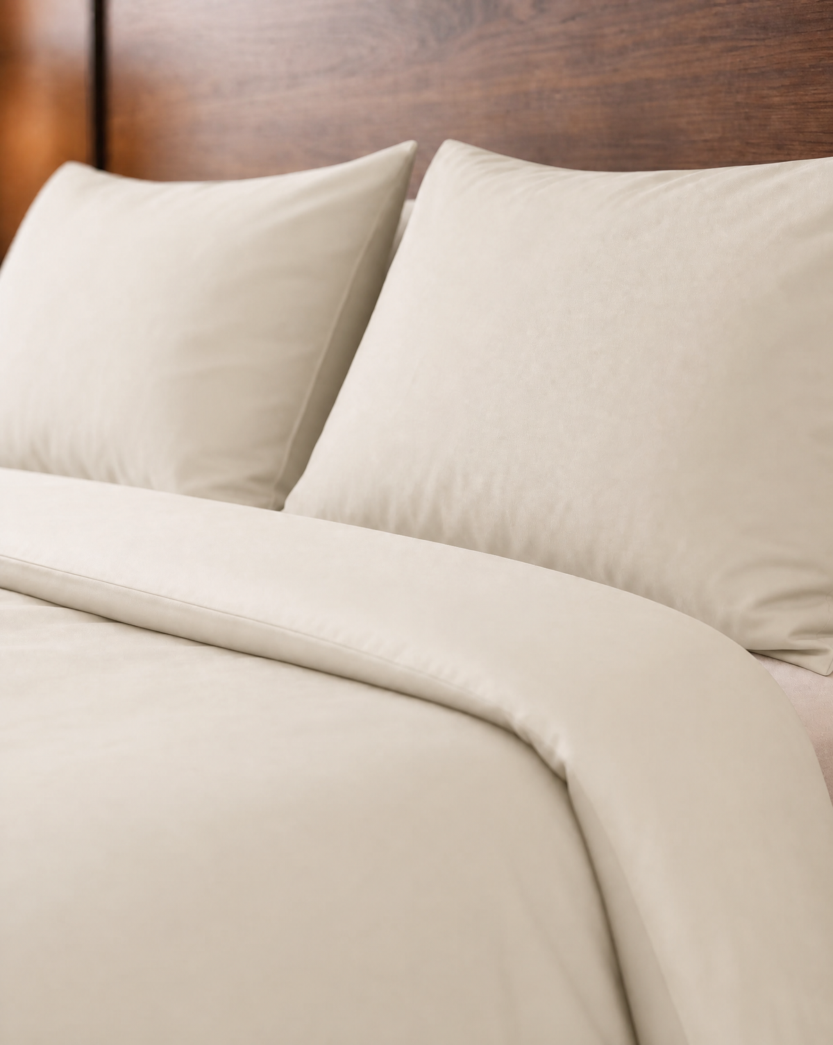 Zelesta Pure Uni Nahtlose Bettdecke aus Baumwolle - Cloud Dancer