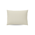 Ensemble de 2 taies d'oreiller Zelesta Pure Uni en coton - Sable du désert