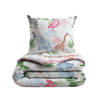 Zelesta Comfort Kinderbettdecke - Bunte Tiere