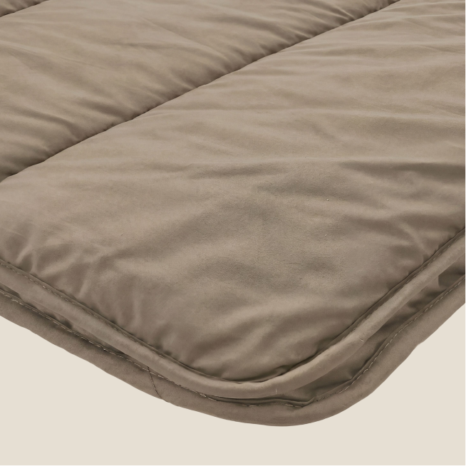 Couette d'été Zelesta Comfort Uni - Taupe naturel