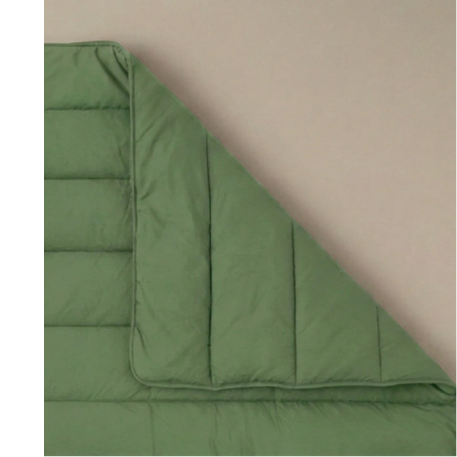 Couette d'été Zelesta Comfort Uni - Vert Sauge