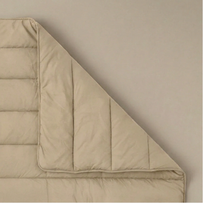 Couette d'été Zelesta Comfort Uni - Sable chaud