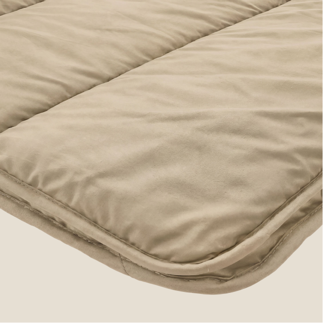 Couette d'été Zelesta Comfort Uni - Sable chaud