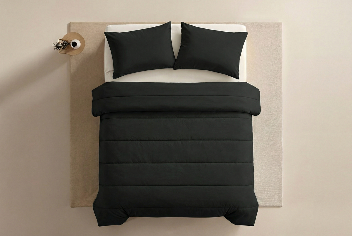 Zelesta Comfort Uni 4-Season Duvet - Black