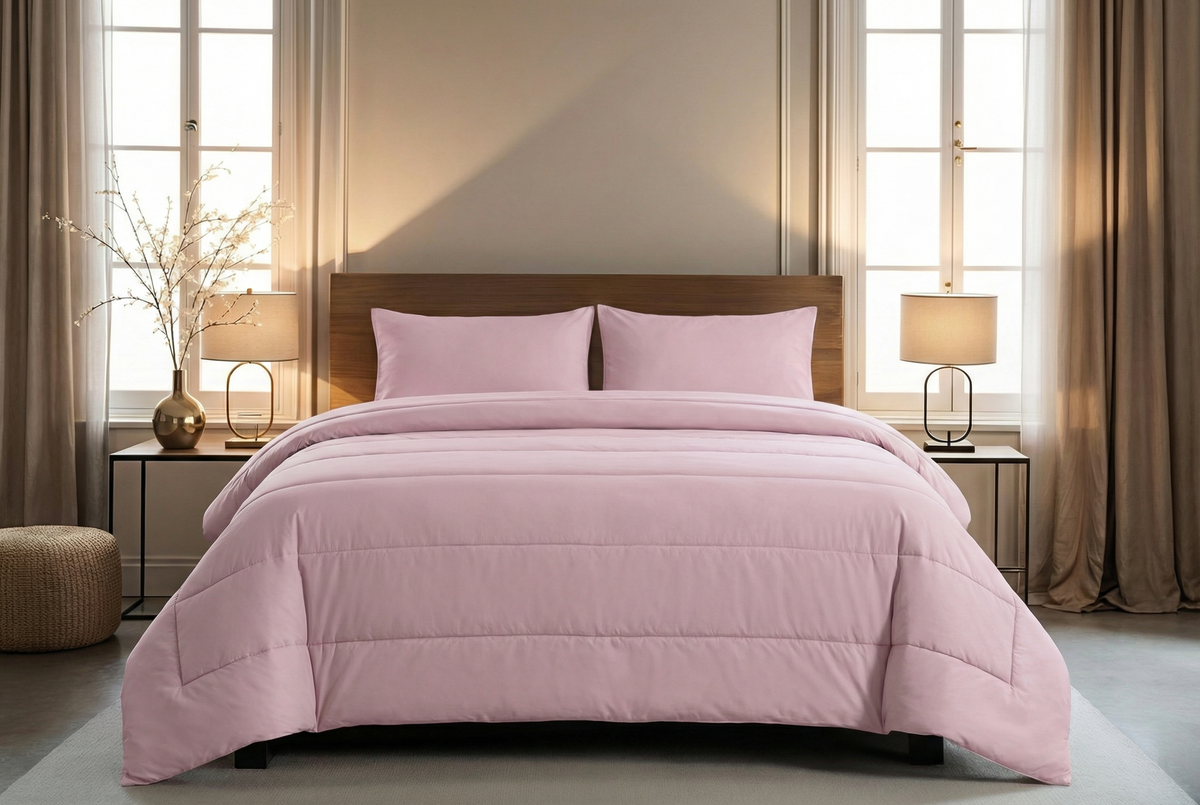 Zelesta Comfort Uni 4-Season Duvet - Old Pink