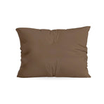 Ensemble de 2 taies d'oreiller Zelesta Comfort Uni - Mokka