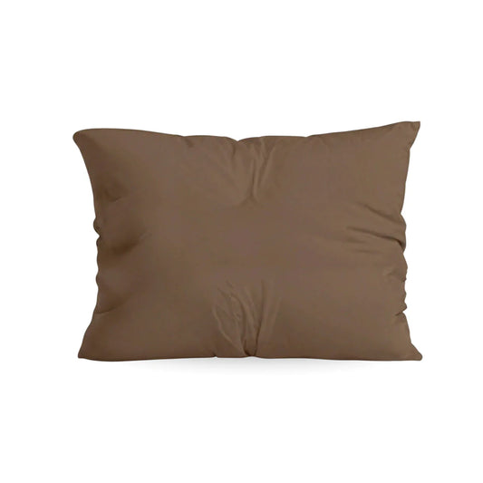 Ensemble de 2 taies d'oreiller Zelesta Comfort Uni - Mokka