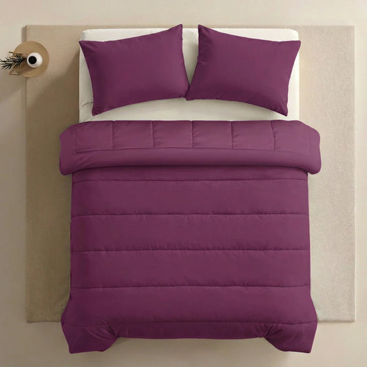 Couette Zelesta Comfort Uni - Bordeaux