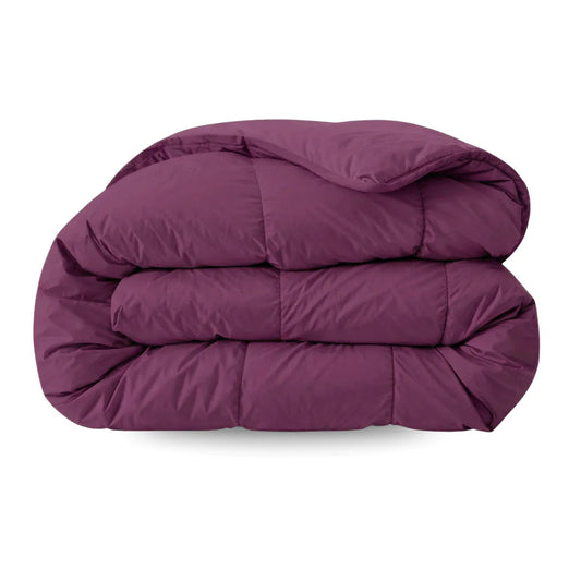 Couette Zelesta Comfort Uni - Bordeaux