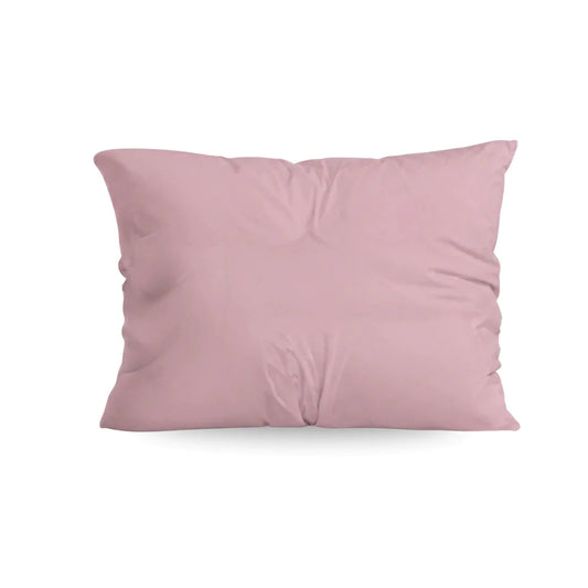 Ensemble de 2 taies d'oreiller Zelesta Comfort Uni - Vieux rose