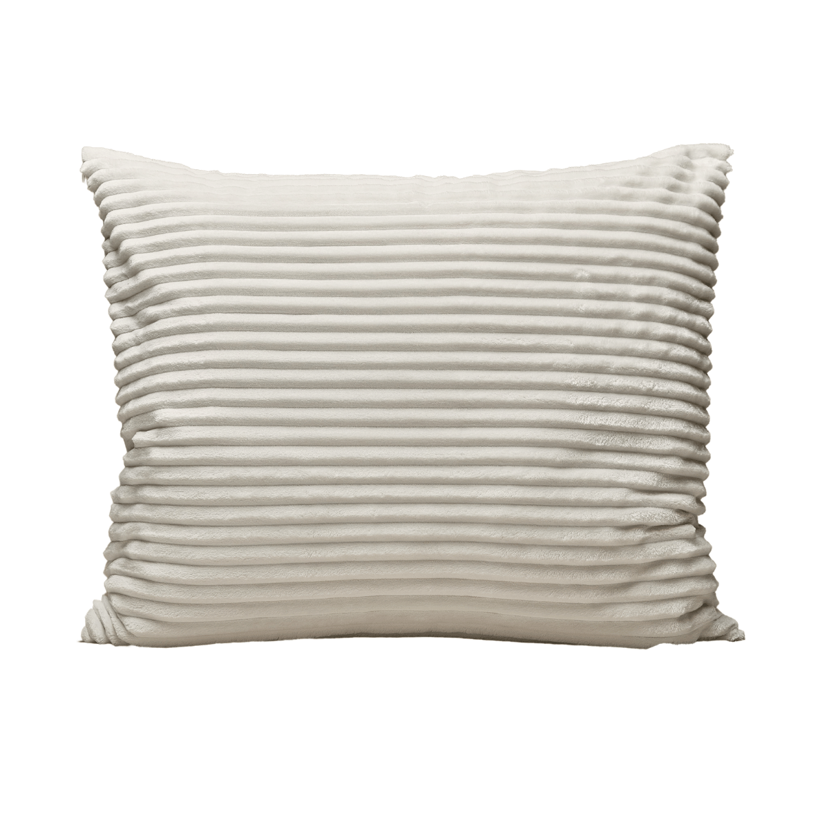 Housse de coussin Zelesta Special Teddy Groove Lot de 2 - Blanc cassé