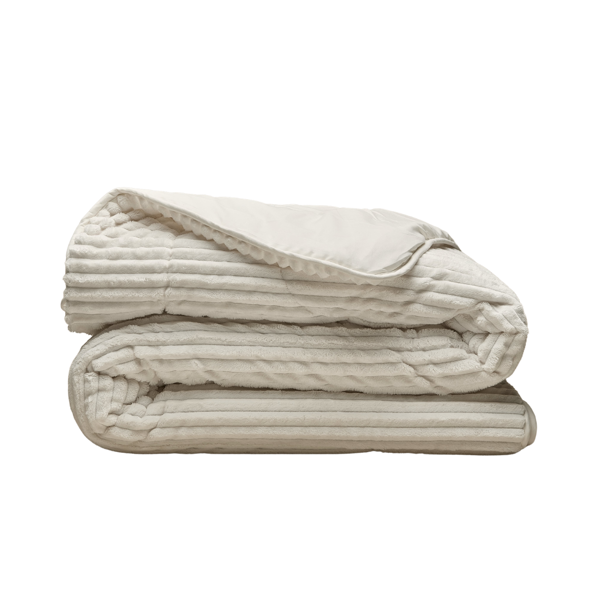 Couette Zelesta Special Teddy Groove - Blanc cassé